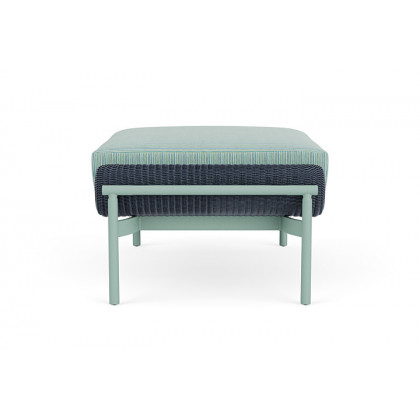Lloyd Flanders™ Solstice Ottoman  - Denim Blue, Sea Glass