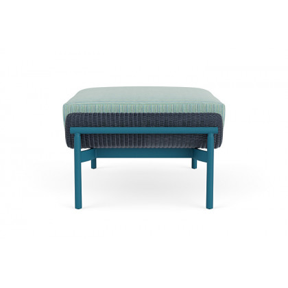 Lloyd Flanders™ Solstice Ottoman  - Denim Blue, Peacock