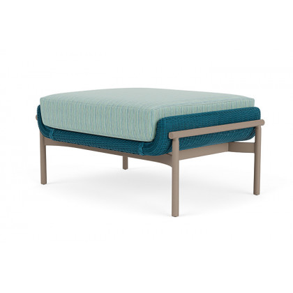 Lloyd Flanders™ Solstice Ottoman  - Peacock, French Beige