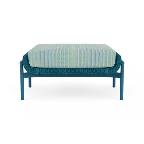 Lloyd Flanders™ Solstice Ottoman  - Peacock, Peacock