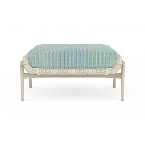 Lloyd Flanders™ Solstice Ottoman  - Ivory, Linen