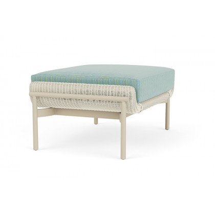 Lloyd Flanders™ Solstice Ottoman  - Ivory, Linen