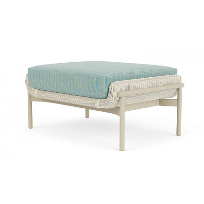 Lloyd Flanders™ Solstice Ottoman  - Ivory, Linen