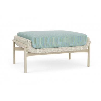 Lloyd Flanders™ Solstice Ottoman  - Ivory, Linen