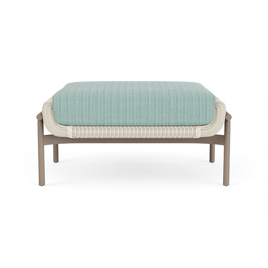 Lloyd Flanders™ Solstice Ottoman  - Ivory, French Beige