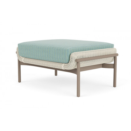 Lloyd Flanders™ Solstice Ottoman  - Ivory, French Beige