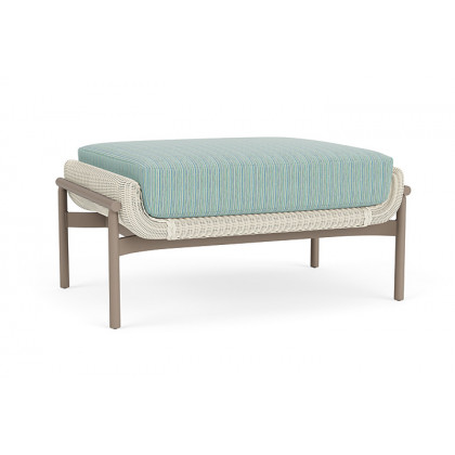 Lloyd Flanders™ Solstice Ottoman  - Ivory, French Beige