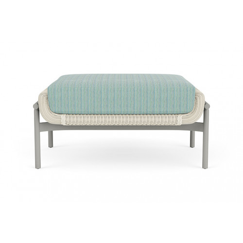 Lloyd Flanders™ Solstice Ottoman  - Ivory, Platinum