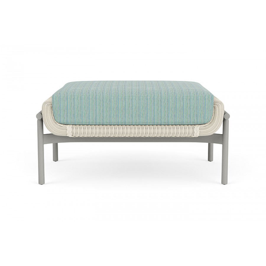 Lloyd Flanders™ Solstice Ottoman  - Ivory, Platinum
