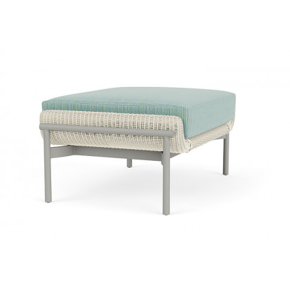 Lloyd Flanders™ Solstice Ottoman  - Ivory, Platinum