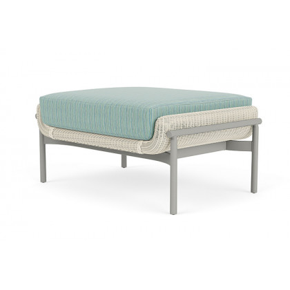 Lloyd Flanders™ Solstice Ottoman  - Ivory, Platinum