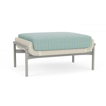 Lloyd Flanders™ Solstice Ottoman  - Ivory, Platinum