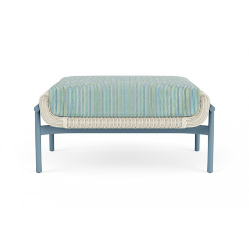 Lloyd Flanders™ Solstice Ottoman  - Ivory, Stillwater