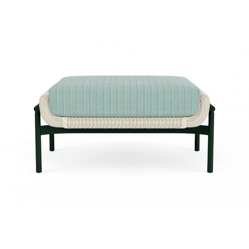 Lloyd Flanders™ Solstice Ottoman  - Ivory, Woodland