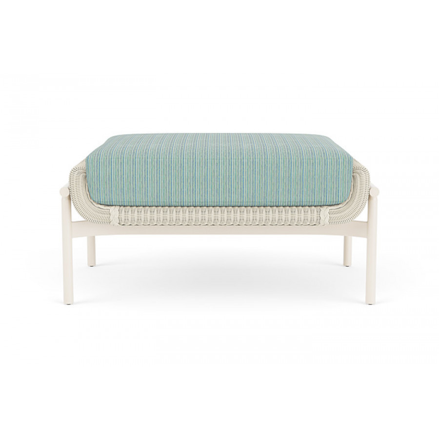 Lloyd Flanders™ Solstice Ottoman  - Ivory, Ivory