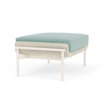 Lloyd Flanders™ Solstice Ottoman  - Ivory, Ivory