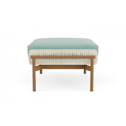Lloyd Flanders™ Solstice Ottoman  - Ivory, Hickory