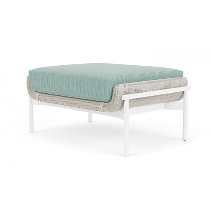Lloyd Flanders™ Solstice Ottoman  - Antique White, Matte White