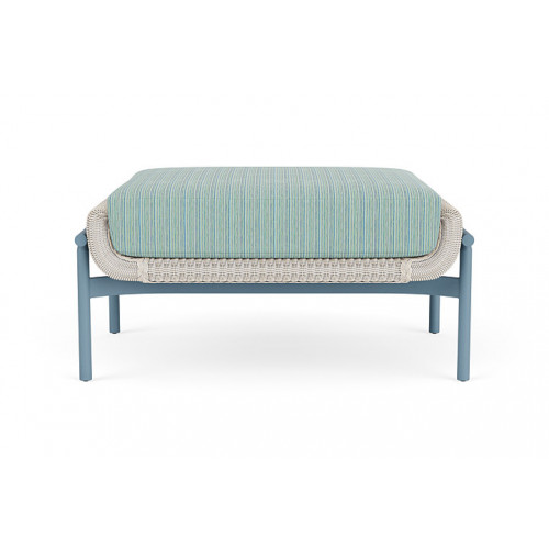 Lloyd Flanders™ Solstice Ottoman  - Antique White, Stillwater