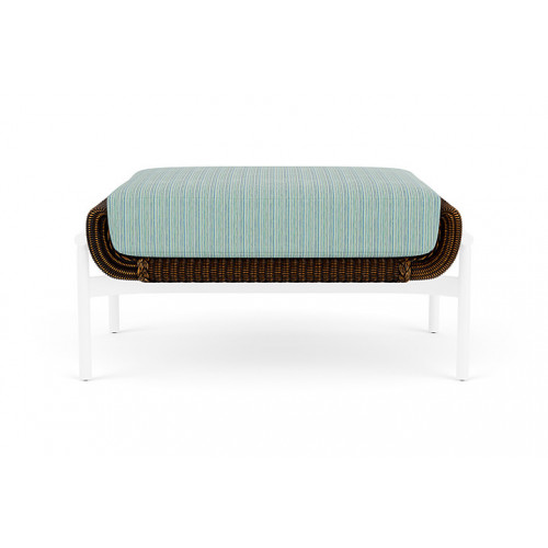 Lloyd Flanders™ Solstice Ottoman  - Mink, White