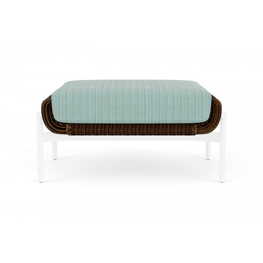 Lloyd Flanders™ Solstice Ottoman  - Mink, White
