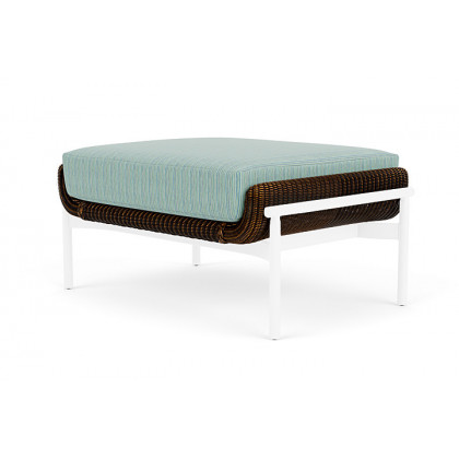 Lloyd Flanders™ Solstice Ottoman  - Mink, White