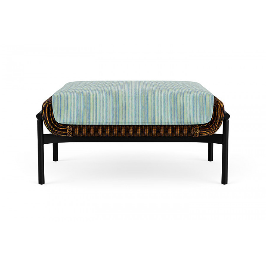 Lloyd Flanders™ Solstice Ottoman  - Mink, Ebony