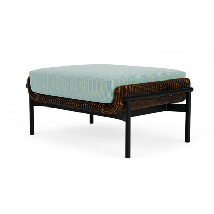 Lloyd Flanders™ Solstice Ottoman  - Mink, Ebony