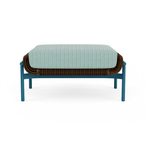 Lloyd Flanders™ Solstice Ottoman  - Mink, Peacock