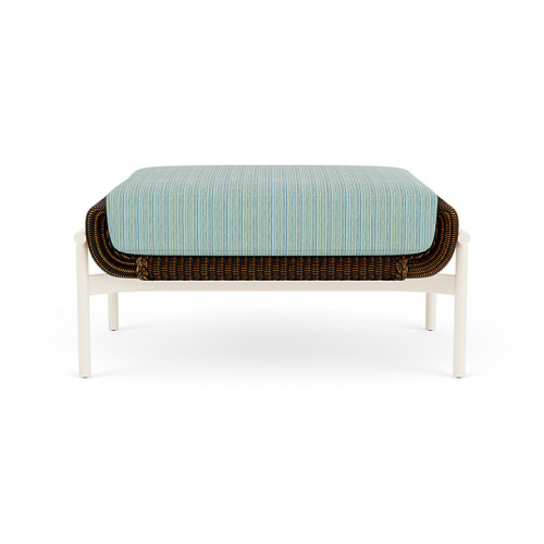 Lloyd Flanders™ Solstice Ottoman  - Mink, Ivory