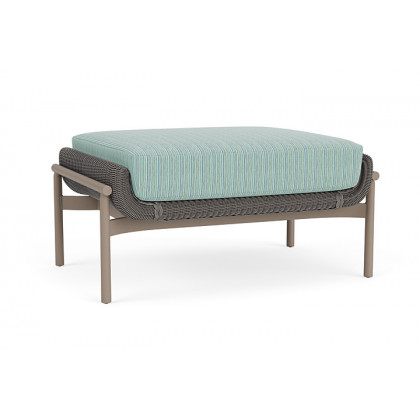 Lloyd Flanders™ Solstice Ottoman  - Pewter, French Beige