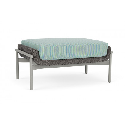 Lloyd Flanders™ Solstice Ottoman  - Pewter, Platinum