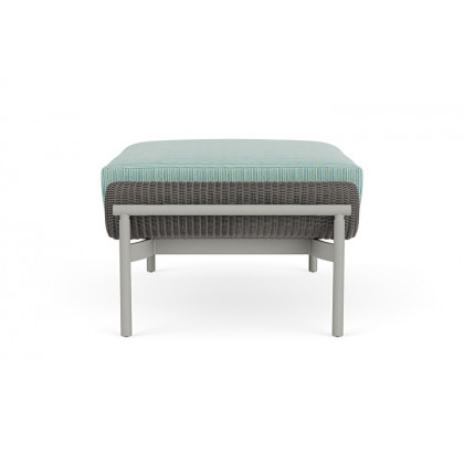 Lloyd Flanders™ Solstice Ottoman  - Pewter, Platinum