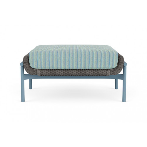 Lloyd Flanders™ Solstice Ottoman  - Pewter, Stillwater