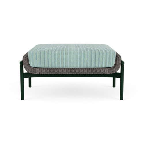 Lloyd Flanders™ Solstice Ottoman  - Pewter, Woodland