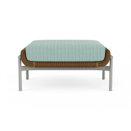 Lloyd Flanders™ Solstice Ottoman  - Hickory, Platinum