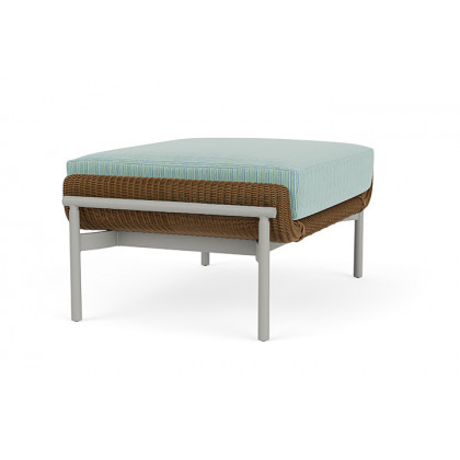 Lloyd Flanders™ Solstice Ottoman  - Hickory, Platinum