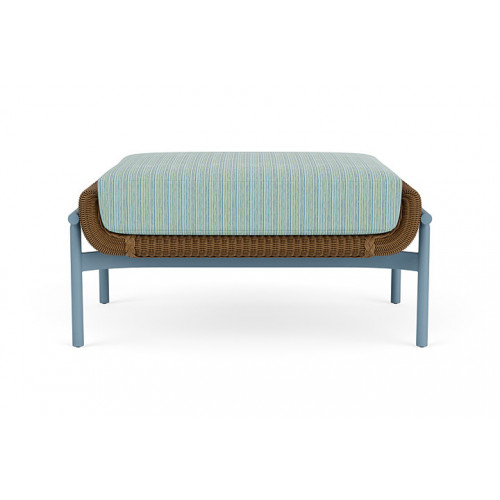 Lloyd Flanders™ Solstice Ottoman  - Hickory, Stillwater