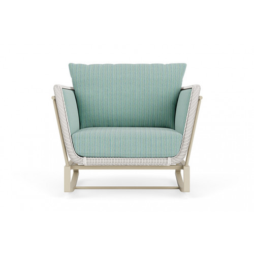Lloyd Flanders™ Solstice Lounge Rocker - White, Linen