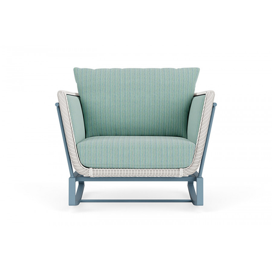 Lloyd Flanders™ Solstice Lounge Rocker - White, Stillwater