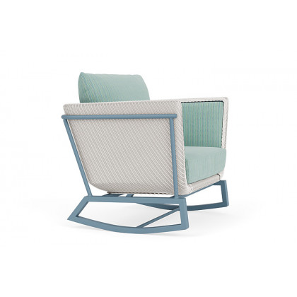 Lloyd Flanders™ Solstice Lounge Rocker - White, Stillwater