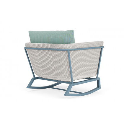 Lloyd Flanders™ Solstice Lounge Rocker - White, Stillwater