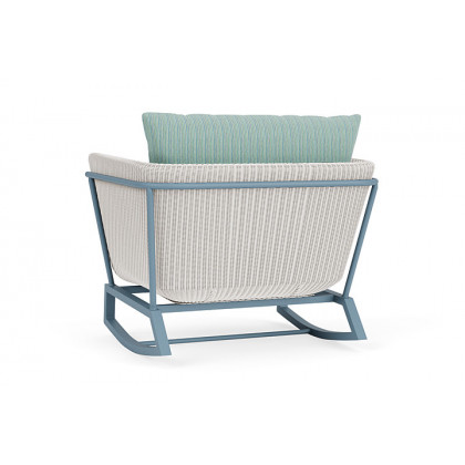 Lloyd Flanders™ Solstice Lounge Rocker - White, Stillwater