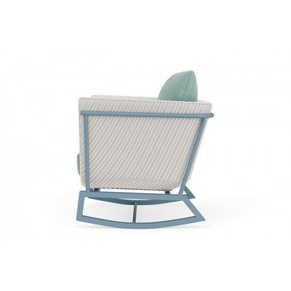 Lloyd Flanders™ Solstice Lounge Rocker - White, Stillwater
