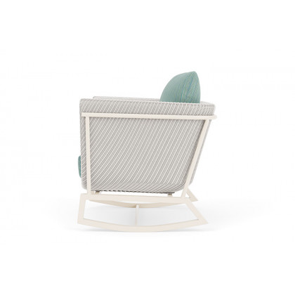 Lloyd Flanders™ Solstice Lounge Rocker - White, Ivory