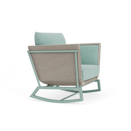 Lloyd Flanders™ Solstice Lounge Rocker - Linen, Sea Glass