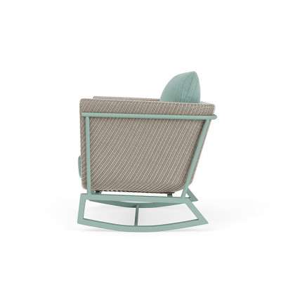 Lloyd Flanders™ Solstice Lounge Rocker - Linen, Sea Glass
