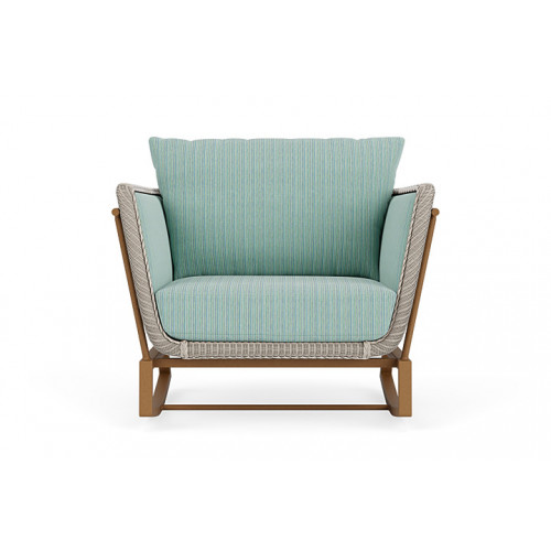 Lloyd Flanders™ Solstice Lounge Rocker - Linen, Hickory