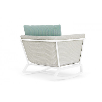 Lloyd Flanders™ Solstice Lounge Rocker - Matte White, White