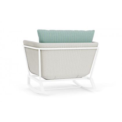 Lloyd Flanders™ Solstice Lounge Rocker - Matte White, White
